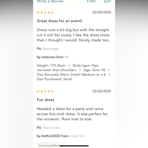 Anthropologie NWT Flat White Short-Sleeve Sequin Stripe Midi Dress size S. - Picture 11 of 16